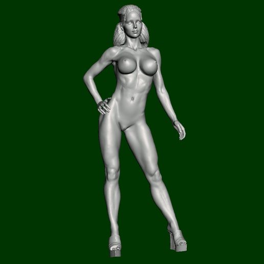 Fitness model naked